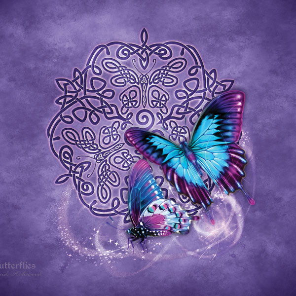 Butterfly Celtic Knot by Brigid Ashwood MacBook Cases