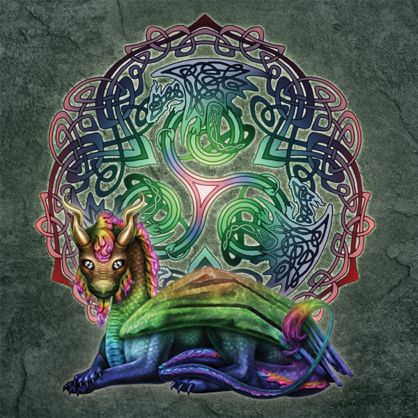 Celtic Dragon by Brigid Ashwood MacBook Cases