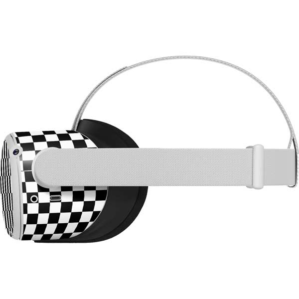 Black and White Checkered Oculus Quest 2 Skin