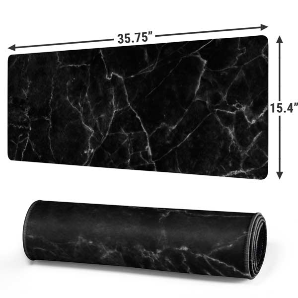 Black Marble Mousepad