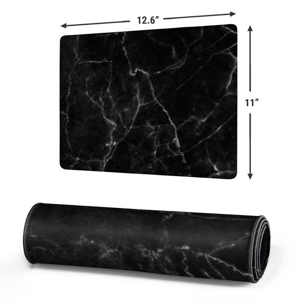 Black Marble Mousepad