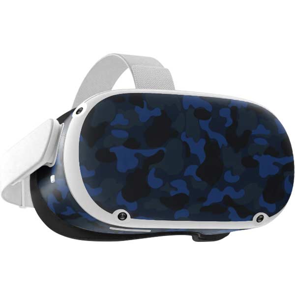 Blue Street Camo Oculus Quest 2 Skin