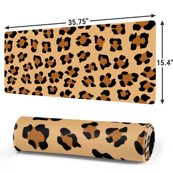 Leopard Spots Print Mousepad