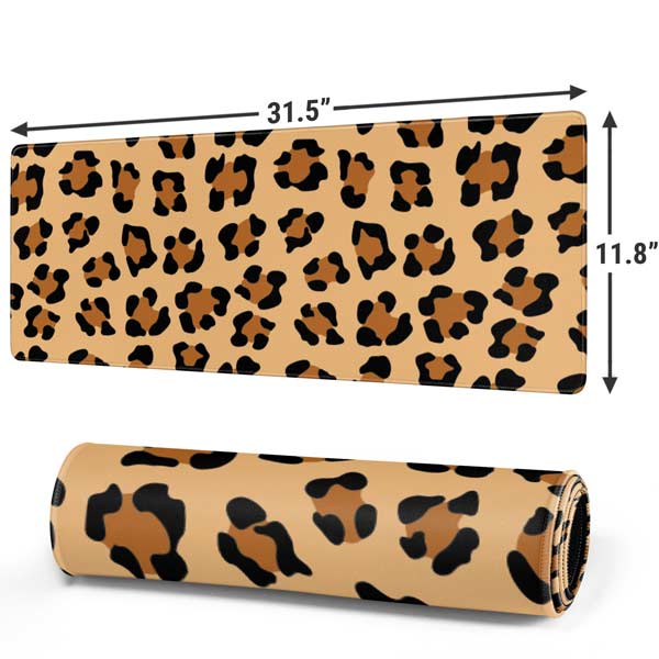 Leopard Spots Print Mousepad