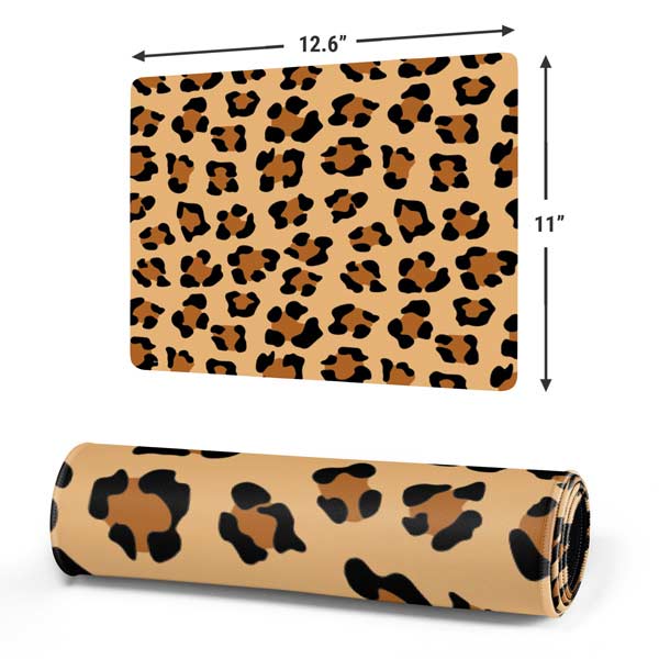Leopard Spots Print Mousepad