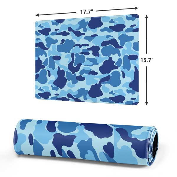 Light Blue Street Camo Mousepad