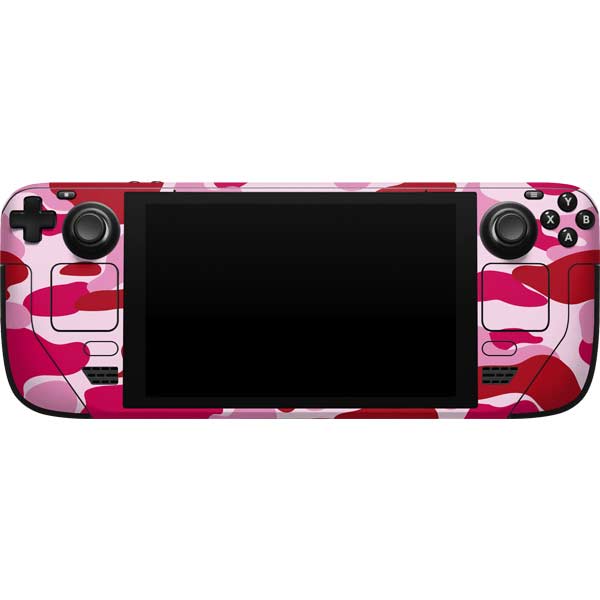 Pink Street Camo Steam Deck Handheld Gaming Computer Skin