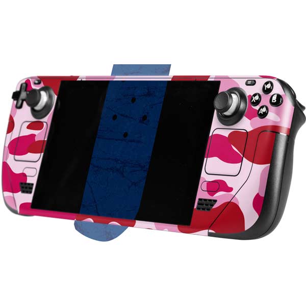 Pink Street Camo Steam Deck Handheld Gaming Computer Skin