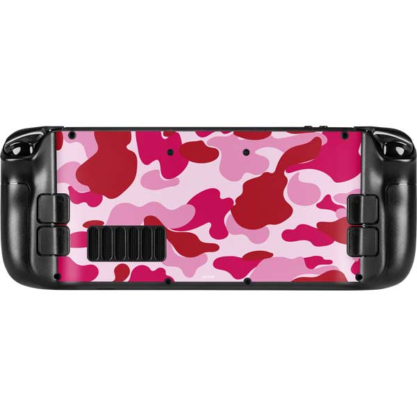 Pink Street Camo Steam Deck Handheld Gaming Computer Skin