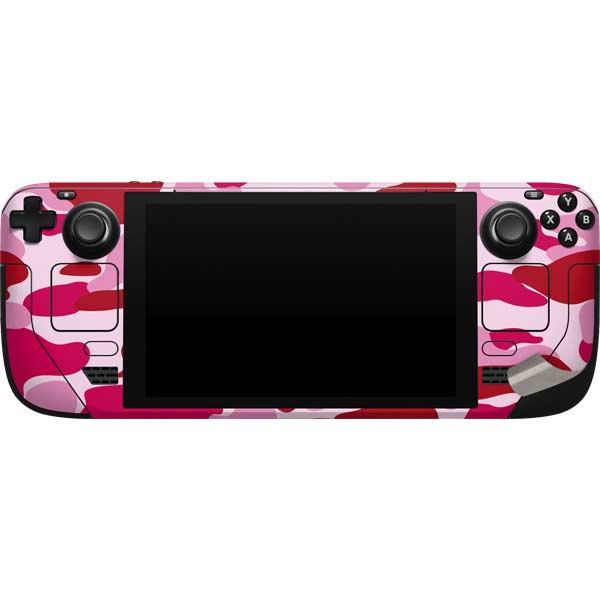 Pink Street Camo Steam Deck Handheld Gaming Computer Skin