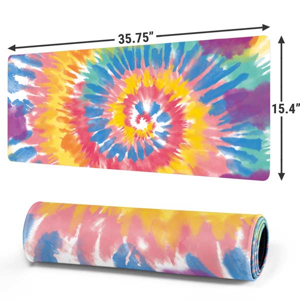 Rainbow Tie Dye Mousepad