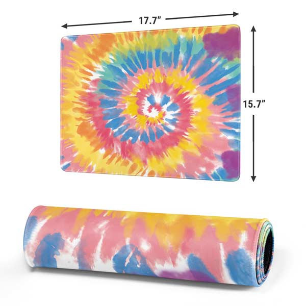 Rainbow Tie Dye Mousepad