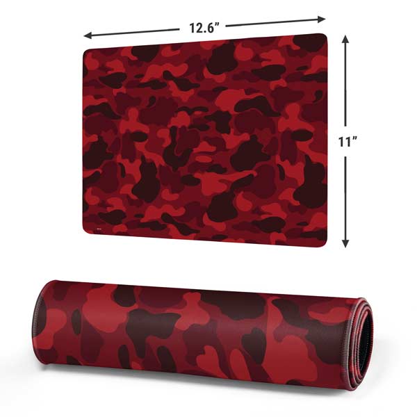 Red Street Camo Mousepad