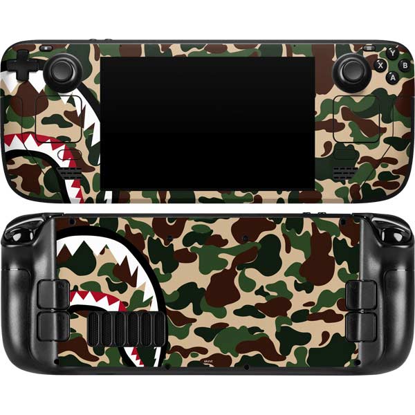 Shark Teeth Street Camo Steam Deck Handheld Gaming Computer Skin