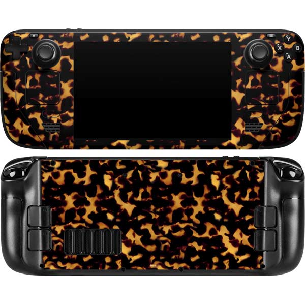 Tortoise Shell Steam Deck Handheld Gaming Computer Skin