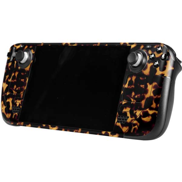 Tortoise Shell Steam Deck Handheld Gaming Computer Skin