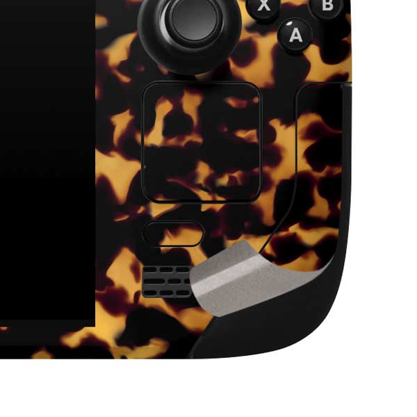 Tortoise Shell Steam Deck Handheld Gaming Computer Skin