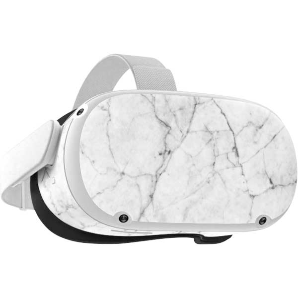 White Marble Oculus Quest 2 Skin