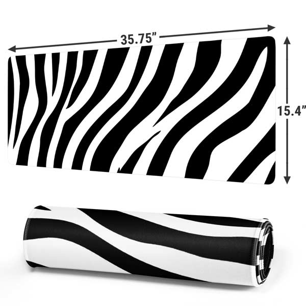 Zebra Print Mousepad