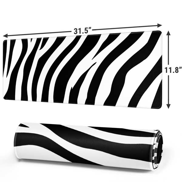 Zebra Print Mousepad