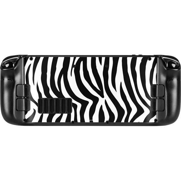 Zebra Print Steam Deck Handheld Gaming Computer Skin