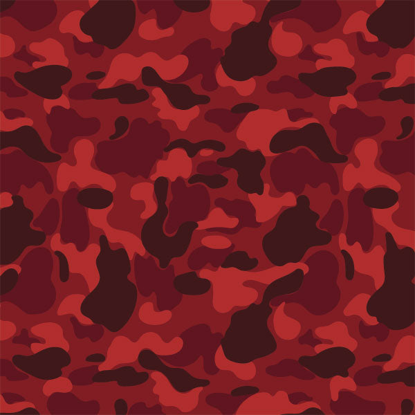 Red Street Camo MacBook Cases