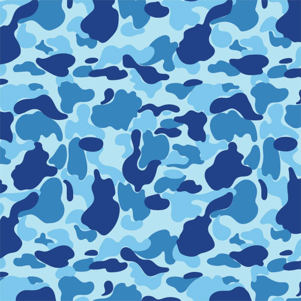 Light Blue Street Camo MacBook Cases