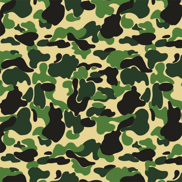 Green Street Camo MacBook Cases