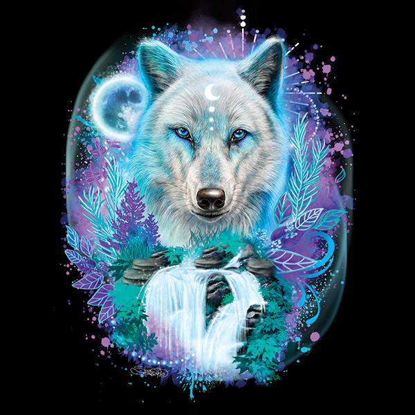 Night Wolf by Sheena Pike Xbox Series X Skins