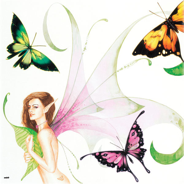 Butterfly Fairy by LA Williams Laptop Skins