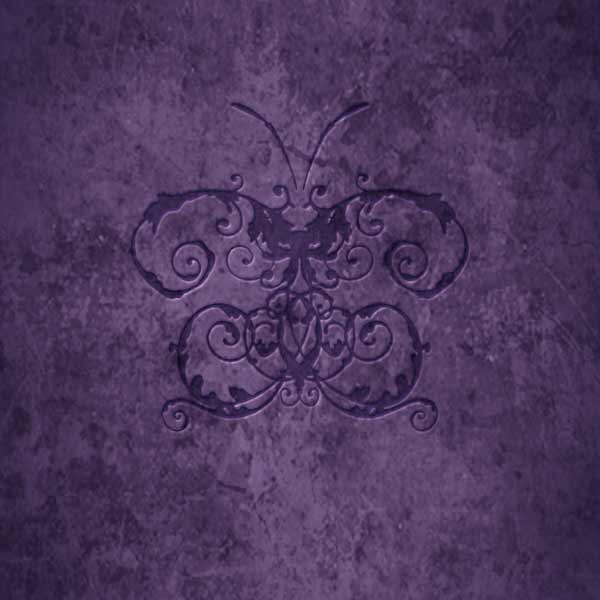 Purple Damask Butterfly by Brigid Ashwood MacBook Cases