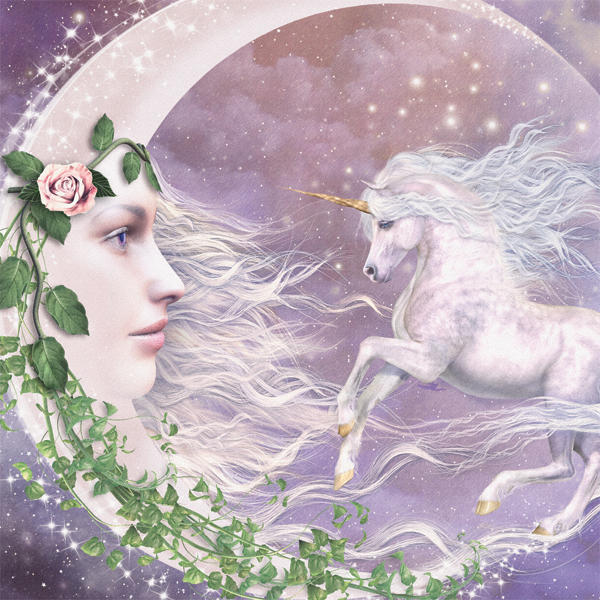 Moon Unicorn by Laurie Prindle Xbox Series X Skins