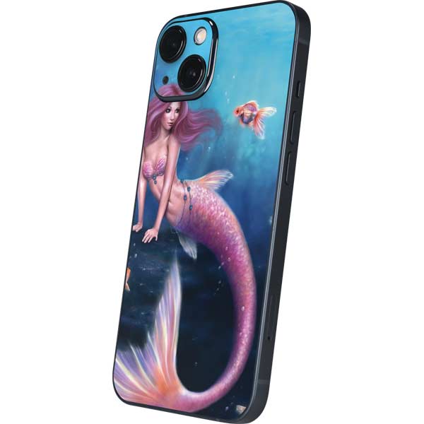 Aurelia Mermaid with Fish by Rachel Anderson iPhone Skins