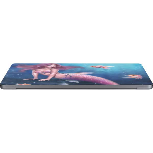 Aurelia Mermaid with Fish by Rachel Anderson MacBook Skins