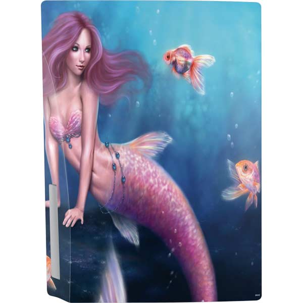 Aurelia Mermaid with Fish by Rachel Anderson PlayStation PS5 Skins