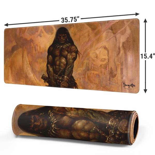 Barbarian by Frazetta Mousepad