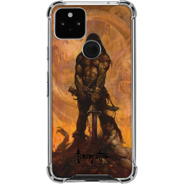 Barbarian by Frazetta Pixel Cases