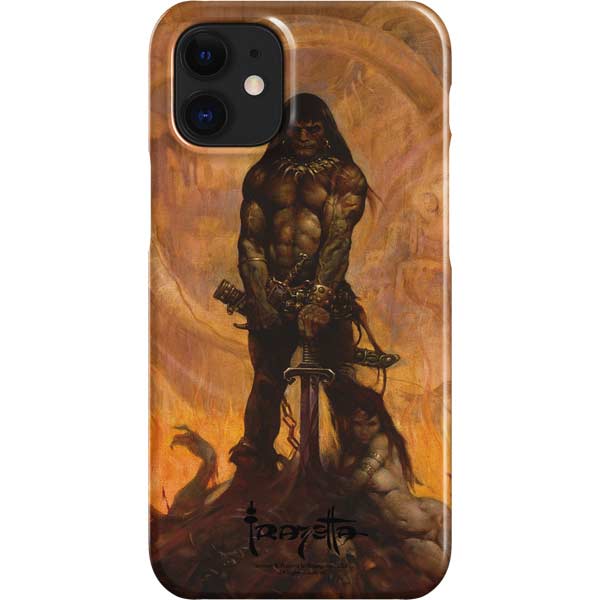 Barbarian by Frazetta iPhone Cases