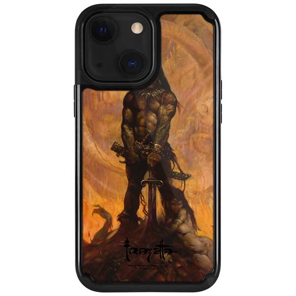 Barbarian by Frazetta iPhone Cases