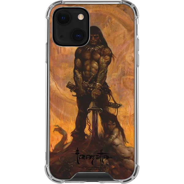 Barbarian by Frazetta iPhone Cases