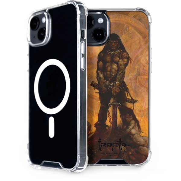 Barbarian by Frazetta iPhone Cases