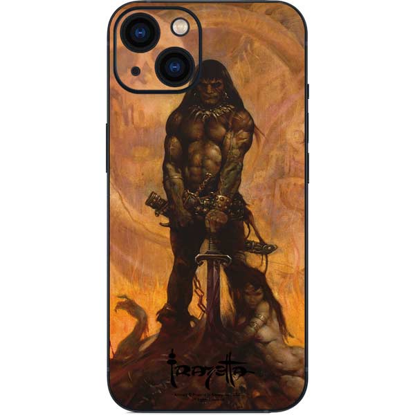 Barbarian by Frazetta iPhone Skins