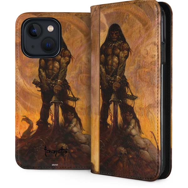 Barbarian by Frazetta iPhone Cases