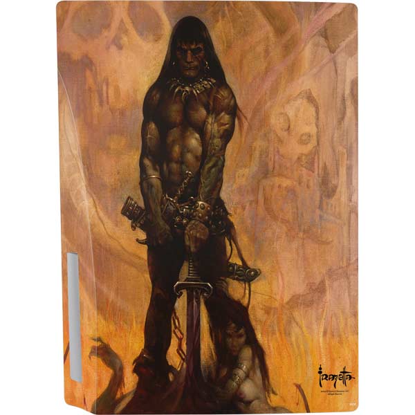 Barbarian by Frazetta PlayStation PS5 Skins