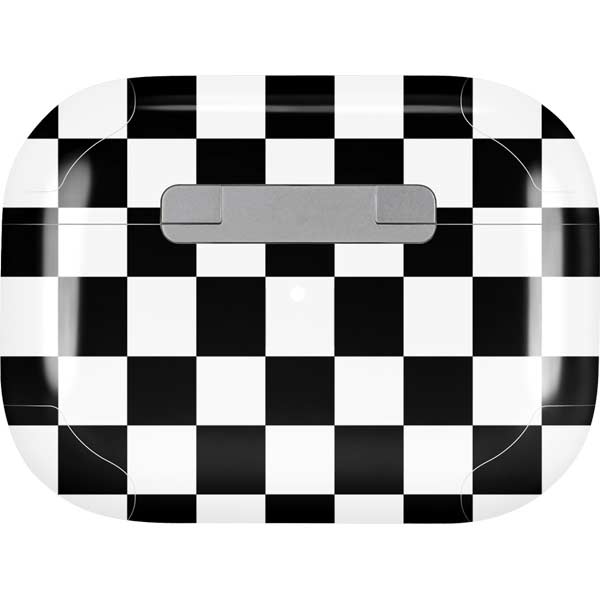 Black and White Checkered AirPods Skins