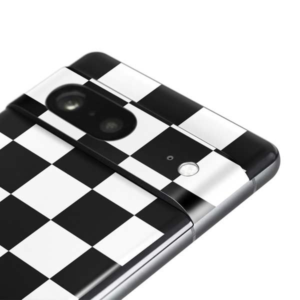 Black and White Checkered Pixel Skins