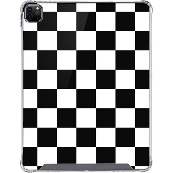 Black and White Checkered iPad Cases