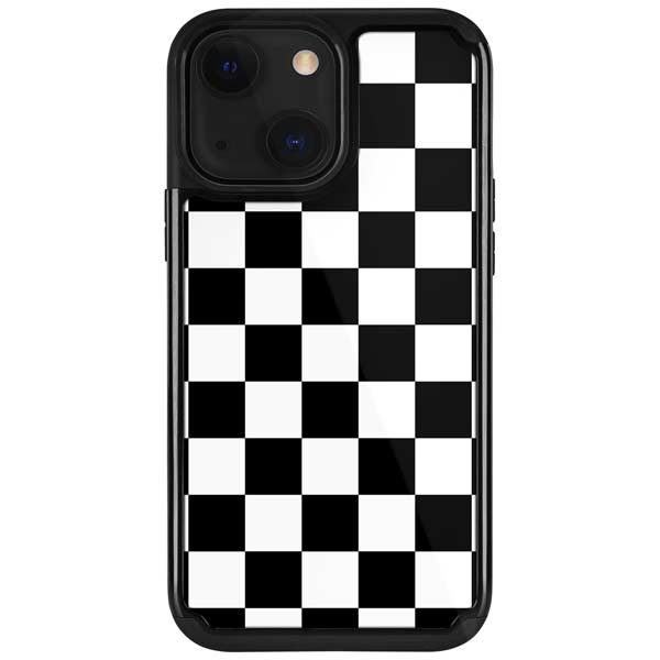 Black and White Checkered iPhone Cases