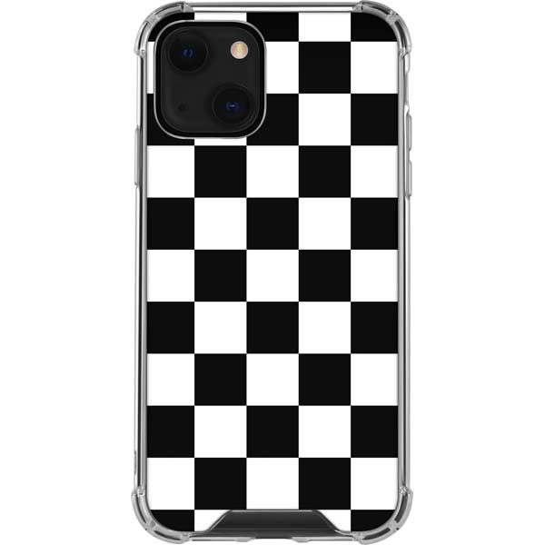 Black and White Checkered iPhone Cases