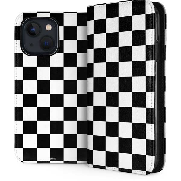 Black and White Checkered iPhone Cases